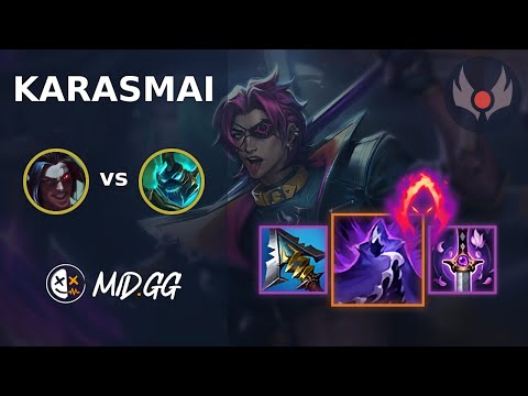 MID.GG: [ KarasMai ] Kayn JUNGLE vs Hecarim | NA GRANDMASTER | LOL Season 2024
