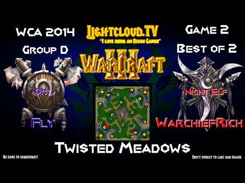 Fly (OK) VS WarchiefRich (NE) - WC3 G2 - WCA Group D