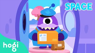 Busy Space Mailman's Day! | Outer Space Adventure | Pinkfong Planet song | Learn with Hogi