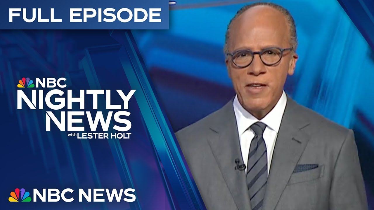 Nightly News Full Episode - April 22