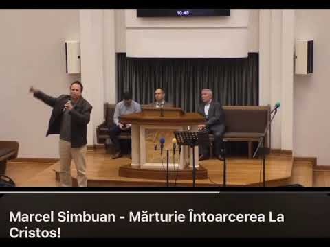 Mărturie personala! Marcel Simbuan!