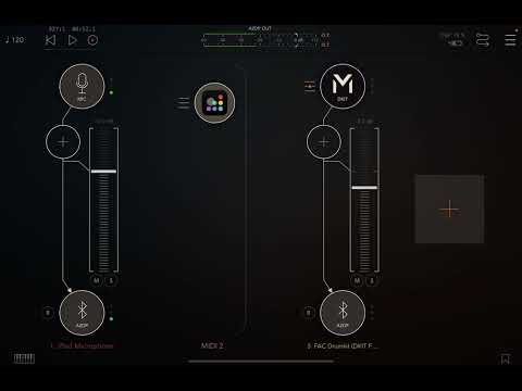 Connecting polybeat MIDI in AUM