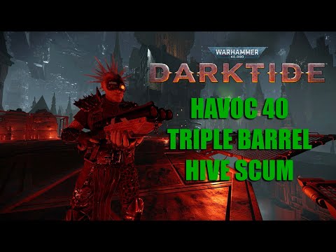 Darktide | Havoc 40 Triple Barrel Hive Scum