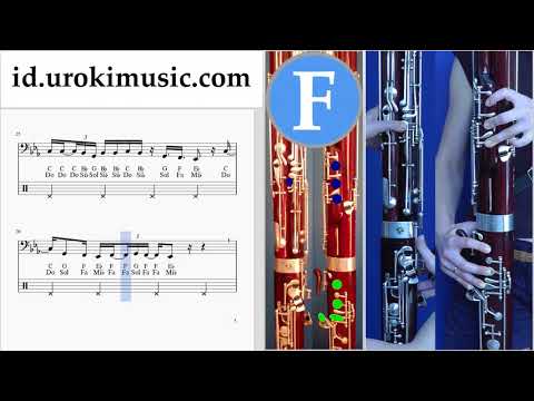 Belajar Fagot Martin Garrix feat Khalid - Ocean Not Tabulasi um-i592