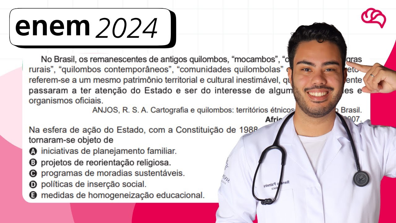 Resolução em Vídeo — Questão 81 ENEM 2024