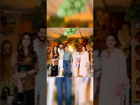 saba Faisal's grandson huzaifa's birthday pics #sabafaisal #grandson #huzaifa #birthdaycelebration