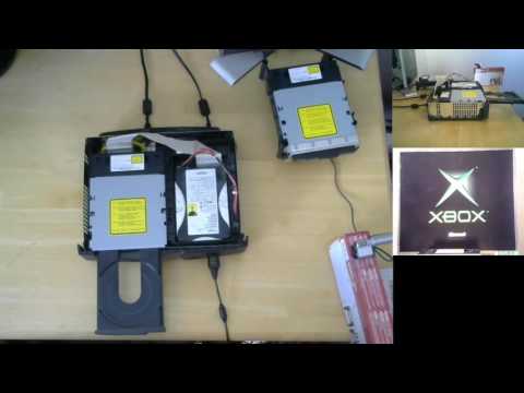 GreywolfZX's Original XBOX Modding Project - Day 15 - DVD Drive Swapping Test
