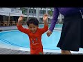 Spransh Having Fun Around Pool Hotel Tarisa Mauritius