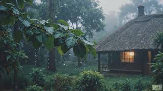 Chuva na Floresta Tropical 🌧 10 HORAS 🌧 Sons da Natureza para Dormir