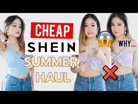 ☀️CHEAP SHEIN SUMMER HAUL ☀️這值得嗎? (☀️ CHEAP SHEIN SUMMER HAUL ☀️ Was this worth it?)