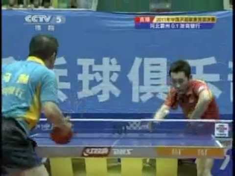Xu Xin vs Ma Lin (2011 Chinese Super League final)