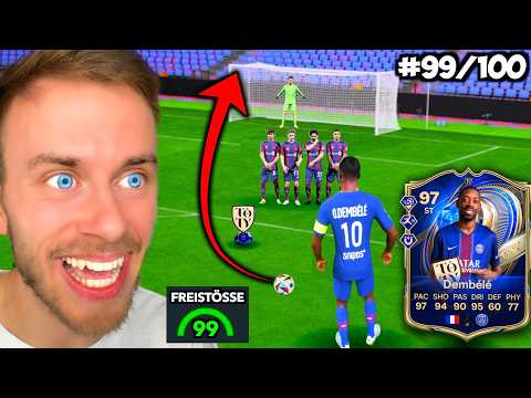 97er Dembelé - ABER FREISTÖßE bestimmen sein Team! 👀🎯 (TOTY)