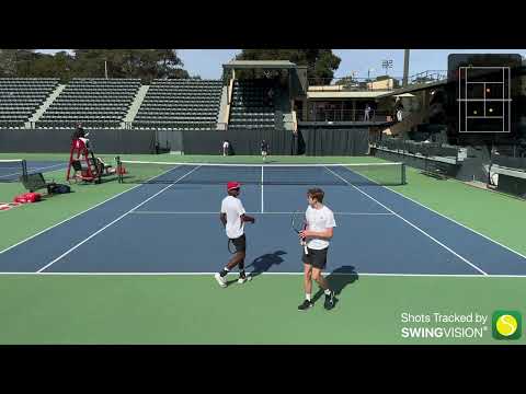 ITA Super Regionals (Doubles QF) - Basavareddy / Basing (Stanford) vs. Watt / @thibaudmaxant6292  (SMC)