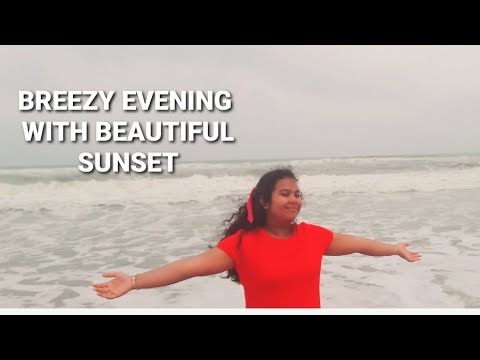 | Puri vlog 13 | Enjoying at the beach ⛱| breezy evening today and beautiful sunset 🌅 |