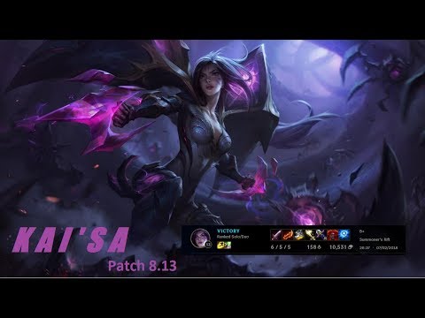 League Of Legends- ADC | Kai'Sa vs Jhin | Season 8 | Patch 8.13 | Part 60