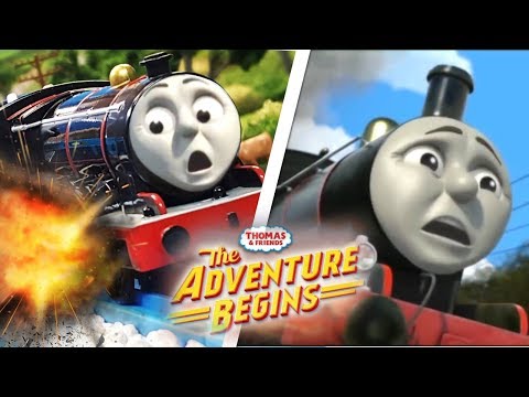 Runaway James Chase & Crash Full | The Adventure Begins Thomas & Friends Comparison