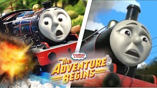 Runaway James Chase &amp; Crash Full | The Adventure Begins Thomas &amp; Friends Comparison