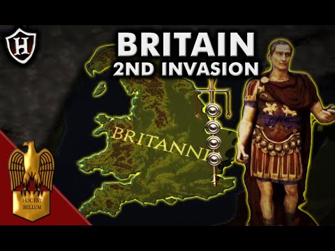 Caesar ⚔️ Second Invasion of Britain, 54 BC