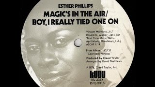 Esther Phillips - Magic's In The Air/Boy, I Really Tied One On [12"]