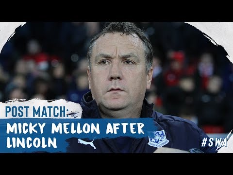 Post Match | Micky Mellon (Lincoln City)