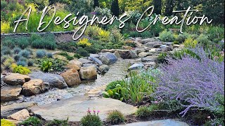 Landscape Designer Turned a Field Into a Stream & Shares Plant Combinations.