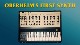 Video thumbnail for OBERHEIM'S FIRST SYNTH! by Alex Ball
