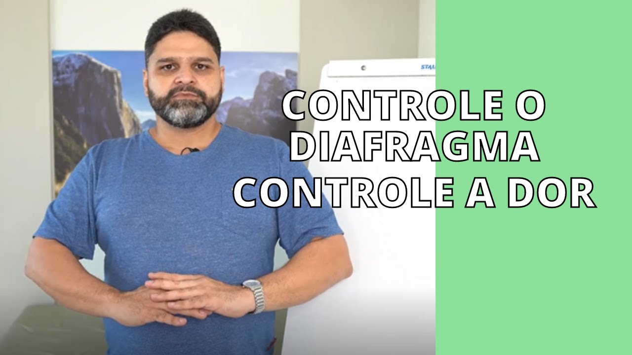 😮‍💨 A respiração com o diafragma é fundamental para controlar a dor nas costas