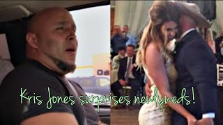 Kris Jones Surprises Newlyweds with &quot;Tennessee Whiskey&quot; At Their Wedding!