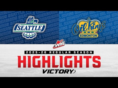 Seattle Thunderbirds at Edmonton Oil Kings 01/04 | WHL Highlights 2025-26