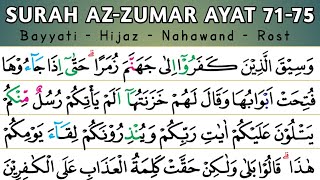 Download lagu Belajar tilawah 4 lagu pemula surah Az Zumar ayat 71-75 mp3