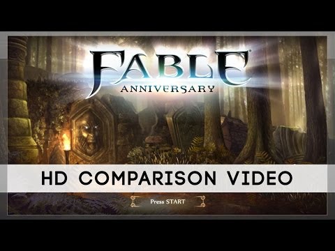Fable Anniversary - Original vs HD Remake Comparison Video