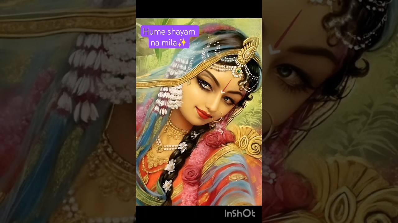 Sun Radhika Dulari Hume Shayam na Mila😭#shortsfeed #shorts #vrindavan#radhakrishna
