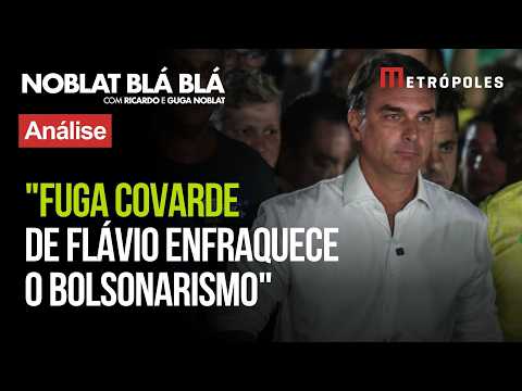 Flávio imitou o pai com a fuga, desprezou os eleitores, envergonhou aliados e ganhou selo de covarde