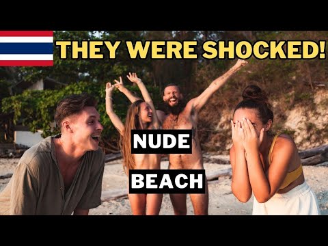 Nude Beach Adventure: Friend's First Time! 👀 Travel Thailand 2023
