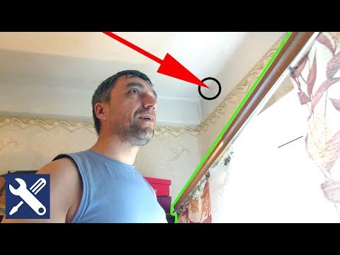 ✅ ТОЛЩЕ! Как повесить карниз для штор / Мелкий ремонт