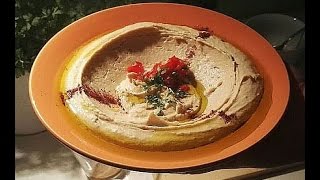 How to plate hummus  איך לצלחת חומוס