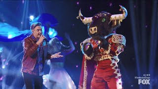 The Masked Singer 6 - Bull &amp; Jesse McCartney Breakeven