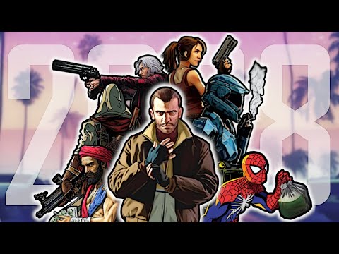 [4K] Najlepsze stare gry PC z 2008 roku! Obudź się, jest 2008 rok!