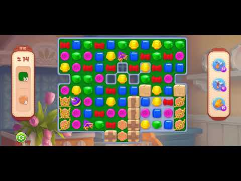 [Gameplay] Homescapes - Level 1110 (No Boosters)