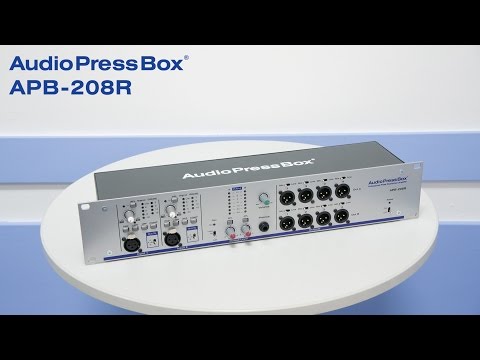 Активный аудио-сплиттер (пресс-бокс) AudioPressBox APB-208 R-RPS