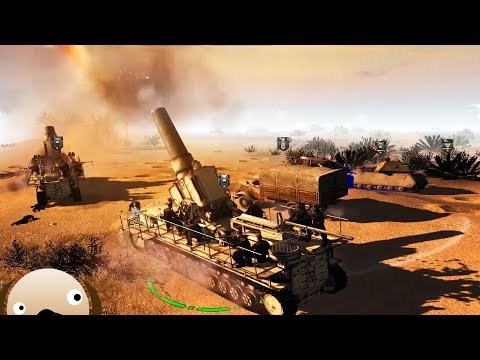 KARL + GUSTAV GUN RAILWAY GUNS Men of War Assault Squad 2 VLSS Mod