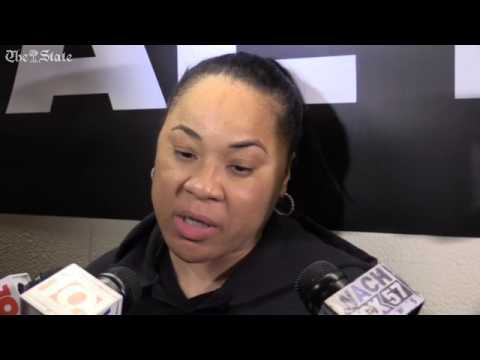 Dawn Staley talks about the Gamecock's win