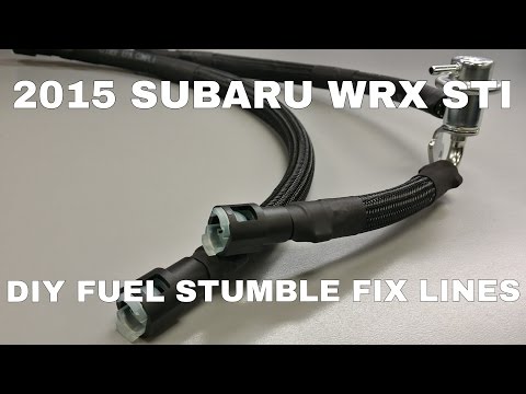 2015 Subaru WRX STI - DIY 08+ STI Fuel Stumble Fix Kit - OCTurboJoe