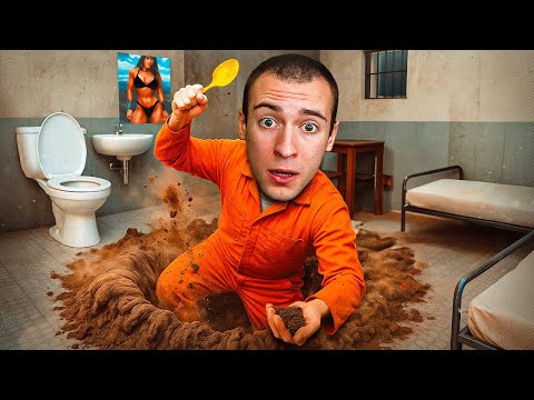 SONO SCAPPATO dalla PRIGIONE con un CUCCHIAIO!! PRISON ESCAPE SIMULATOR ITA EP.2