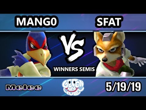 GOML 2019 SSBM - C9 | Mango (Falco) Vs. CLG | SFAT (Fox) Smash Melee Tournament Winners Semis
