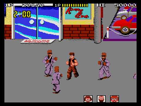 SEGA MEGA DRIVE - Renegade (SLIDESHOW+BGM DEMO)