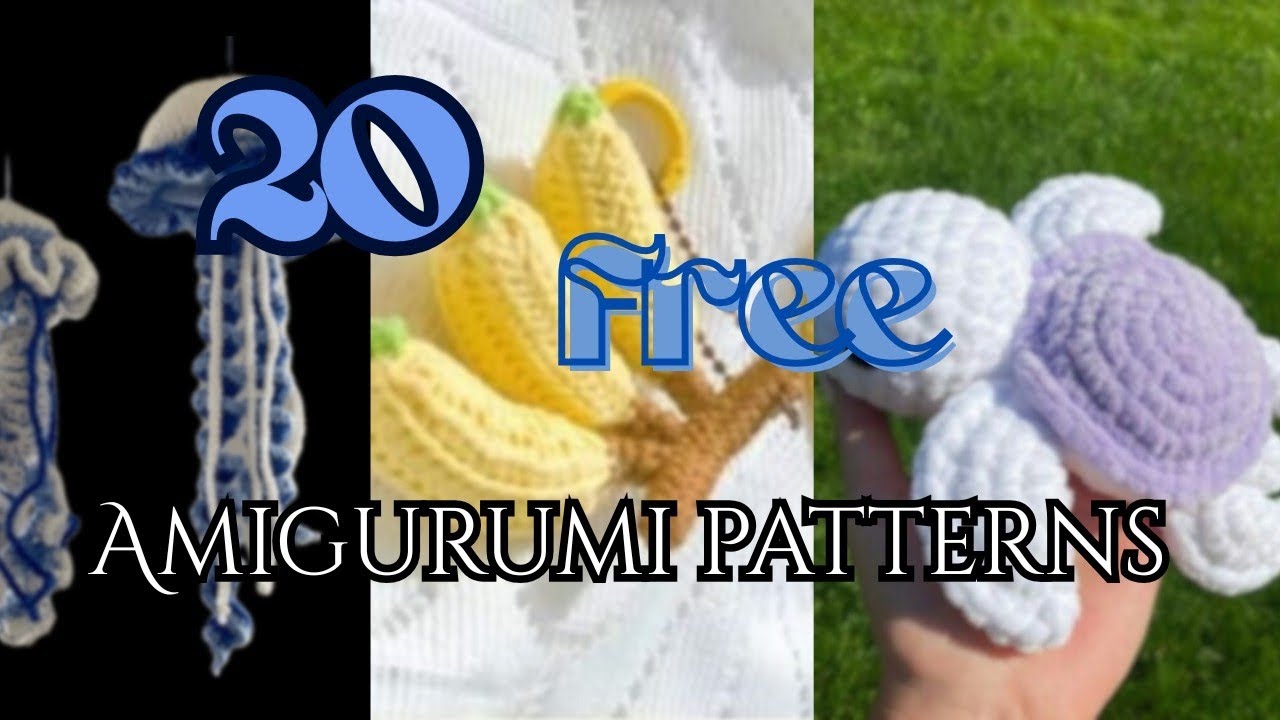 20 free amigurumi patterns you need to try (They're SO Cute)