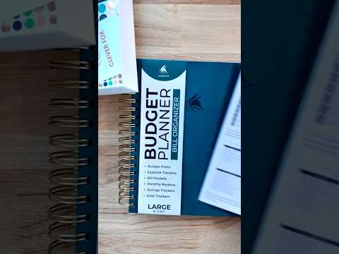 $35 Budget Planner on Amazon, CleverFox Planner - Link in Bio, in my amazon sf @cleverfoxplanners