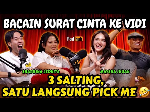 SHABRINA IDOL: VIDI LAKI-LAKI IDAMANKU DARI KECIL OM..❤️GELI SENDIRI KAN LO VID‼️🤣🤣 -MAYSHA JHUAN