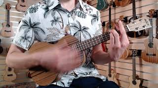 Video thumbnail for Kala Pacific Walnut Tenor Ukulele - Sound Demo by Ukulele Mate